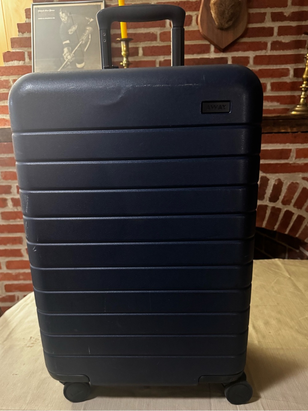 ✈️ Away Classic The Carry-On Suitcase – Navy Blue 🧳